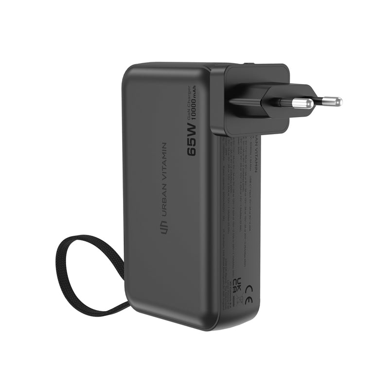 Load image into Gallery viewer, Urban Vitamin Eureka hybrid GANcharger 10000mah powerbank65W - Custom Wood Designs
