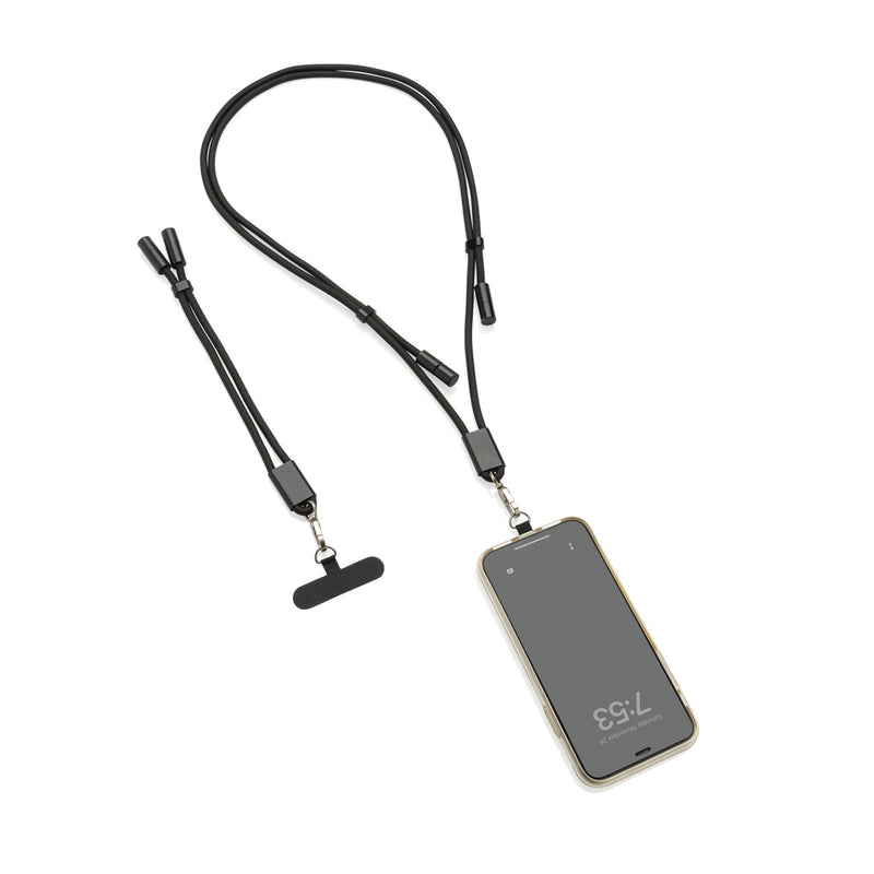 Load image into Gallery viewer, XD Collection phone wrist strap and 60W charging cable for phones and tablets, with a compact design and durable material.