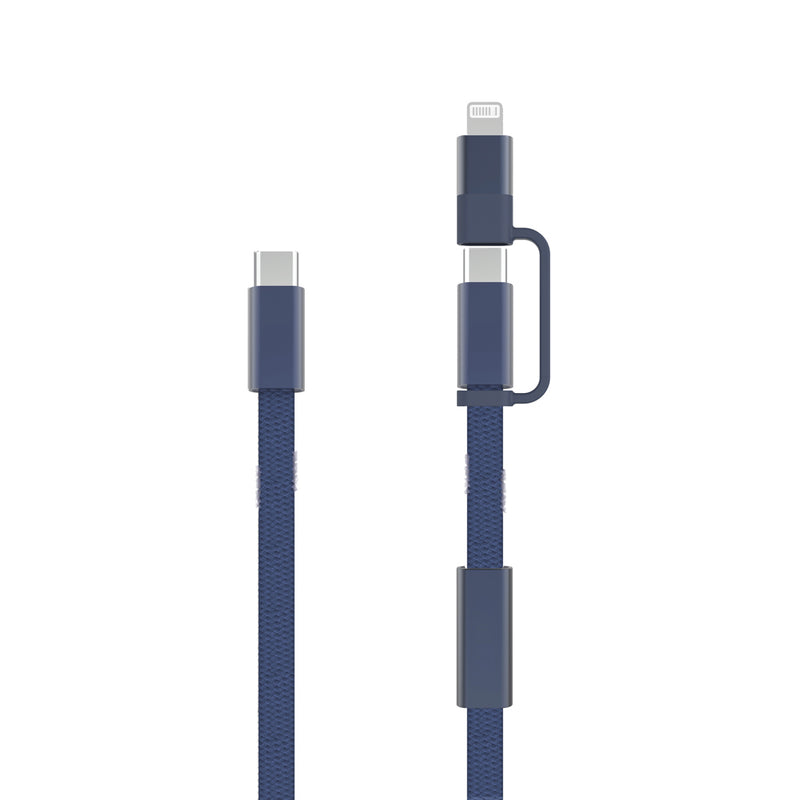 Load image into Gallery viewer, Arc RCS 60W 120 cm 2-in-1 fast charging cable - Custom Wood Designs