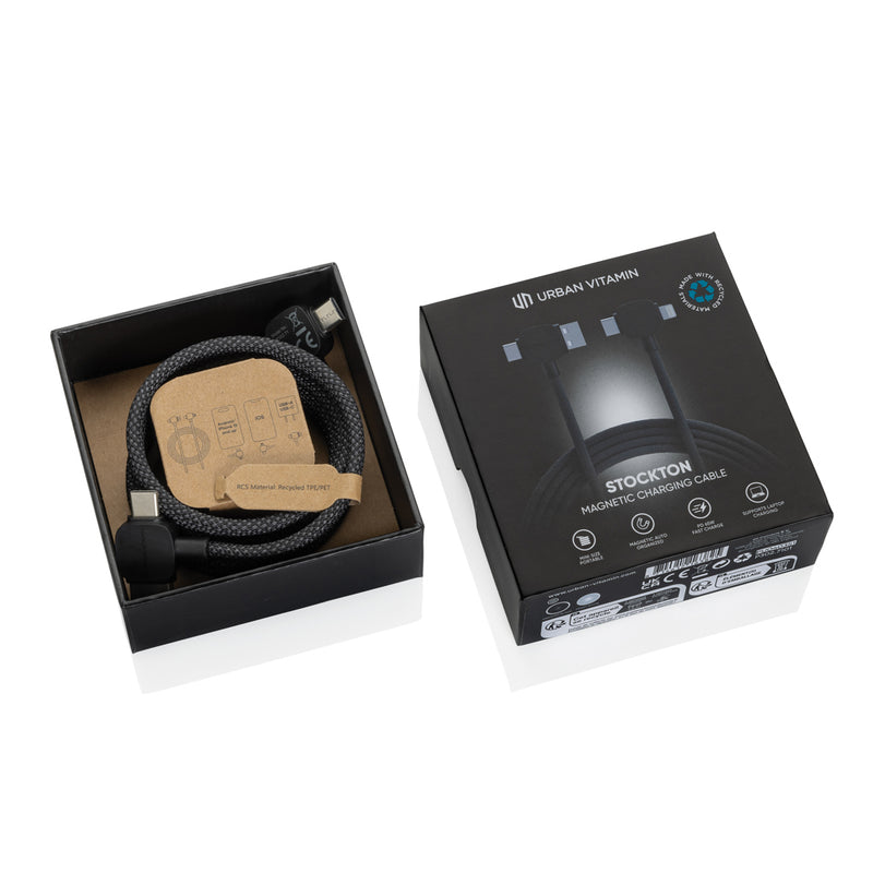 Load image into Gallery viewer, Urban Vitamin Stockton 65W RCS RTPE/RPET magnetic cable - Custom Wood Designs