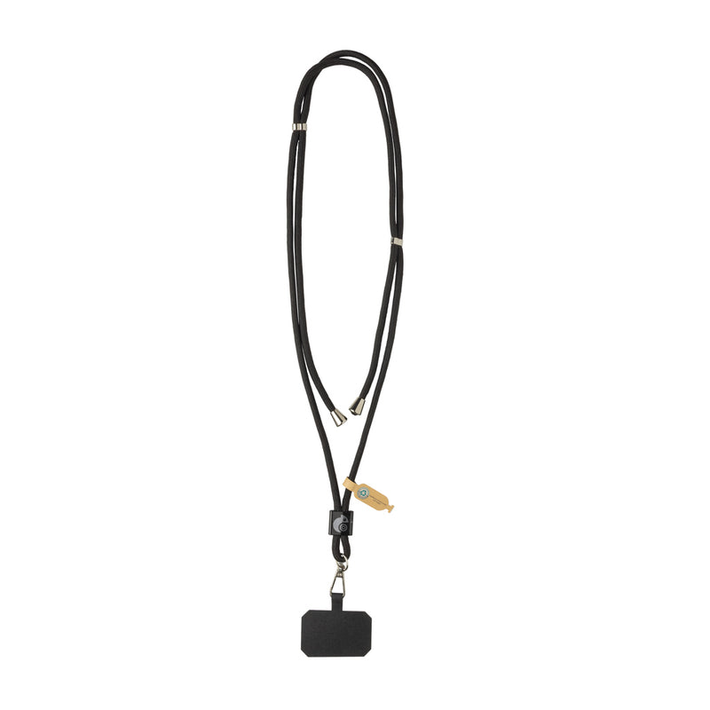 Load image into Gallery viewer, XD Collection CarryLoop RCS recycled PET adjustable phone holder lanyard with clip and loop for smartphones and tablets.