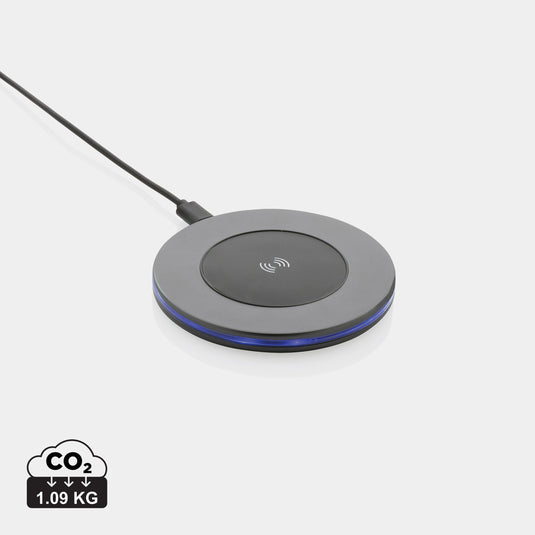 Terra RCS recycled aluminium 10W wireless charger - Custom Wood Designs