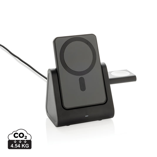 Powerbase RCS recycled plastic 3 in 1 charger with powerbank - Custom Wood Designs