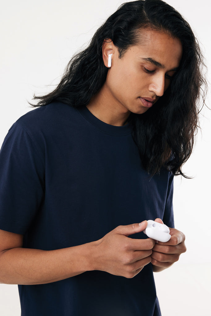 Load image into Gallery viewer, Tunevo RCS recycled plastic wireless earbuds - Custom Wood Designs Tunevo RCS recycled plastic wireless earbuds