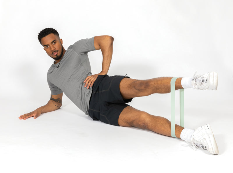 Load image into Gallery viewer, Set of four elastic fitness bands in pouch by XD Collection for healthy living and sport workouts.