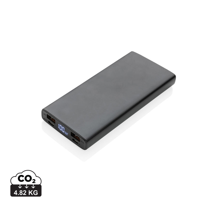 Load image into Gallery viewer, XD Collection aluminium 18W 10,000mAh PD powerbank for phone and tablet charging, sleek portable design with USB-C port.