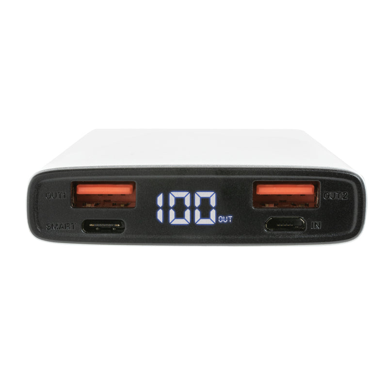 Load image into Gallery viewer, XD Collection aluminium 18W 10,000mAh PD powerbank for phones and tablets, sleek portable charging accessory.