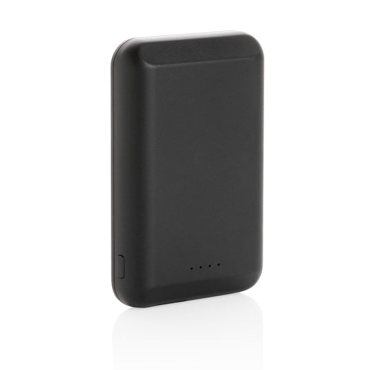 Magnetic 5.000 mAh 5W wireless powerbank - Custom Wood Designs