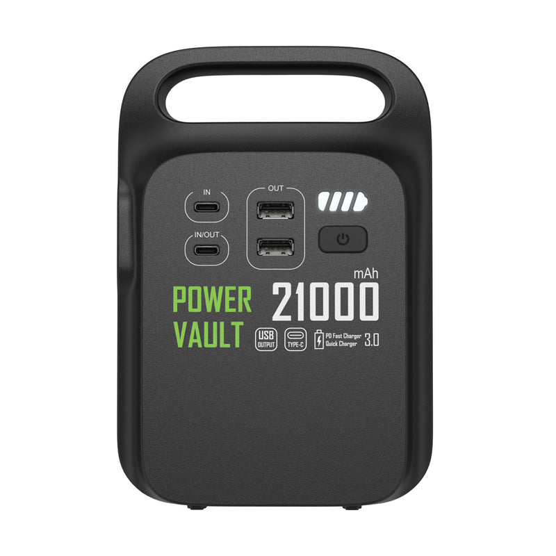 Load image into Gallery viewer, Power Vault RCS rplastic 21000 mAh portable power station - Custom Wood Designs