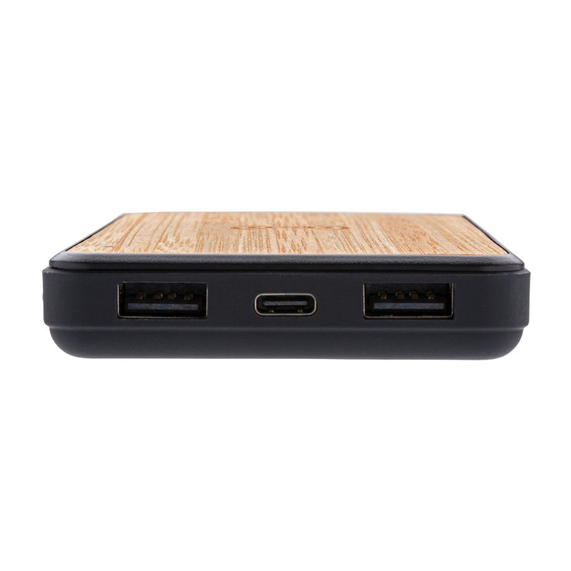 Load image into Gallery viewer, RCS recycled plastic 8000 mAh Wireless Powerbank - Custom Wood Designs