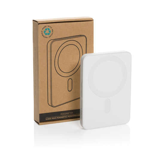 Magnetix RCS recycled plastic 5000 mah magnetic powerbank - Custom Wood Designs