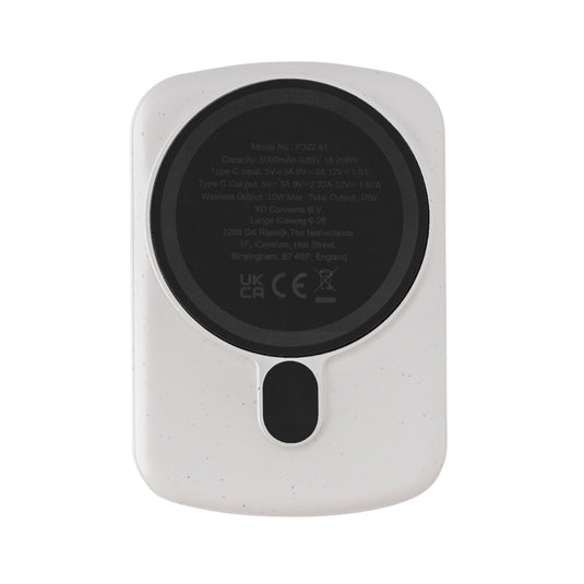 MagBoost RCS recycled plastic 5000 mah magnetic powerbank - Custom Wood Designs