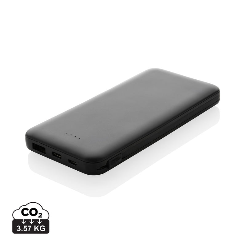 Load image into Gallery viewer, Lockhart RCS recycled plastic 10,000mAh power bank with integrated cables, XD Collection phone and tablet accessory