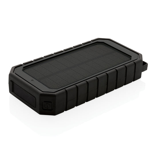 RCS recycled plastic Solar powerbank with 10W Wireless - Custom Wood Designs