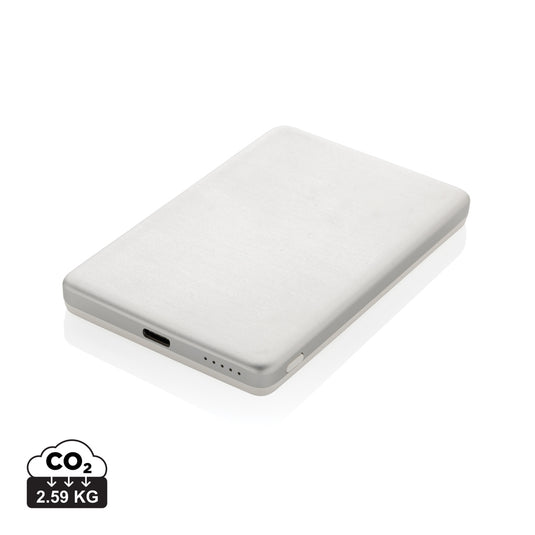 Orion RCS recycled aluminum 5000 mah 5W magnetic powerbank - Custom Wood Designs