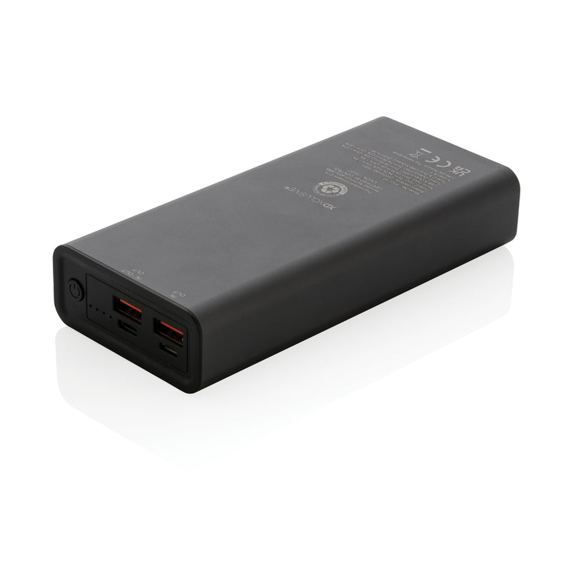 Load image into Gallery viewer, XD Xclusive Terra RCS recycled 20W aluminium powerbank with 20,000mAh capacity for phones and tablets, sleek design and portable.