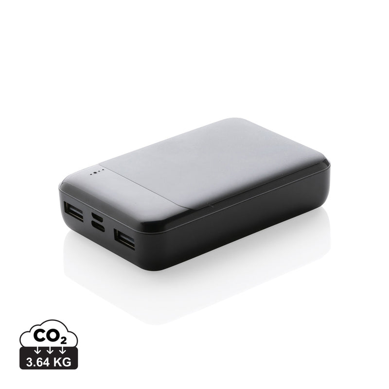 Load image into Gallery viewer, RCS standard recycled plastic 10.000 mAh powerbank - Custom Wood Designs