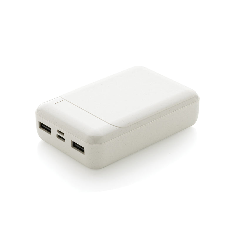 Load image into Gallery viewer, RCS standard recycled plastic 10.000 mAh powerbank - Custom Wood Designs