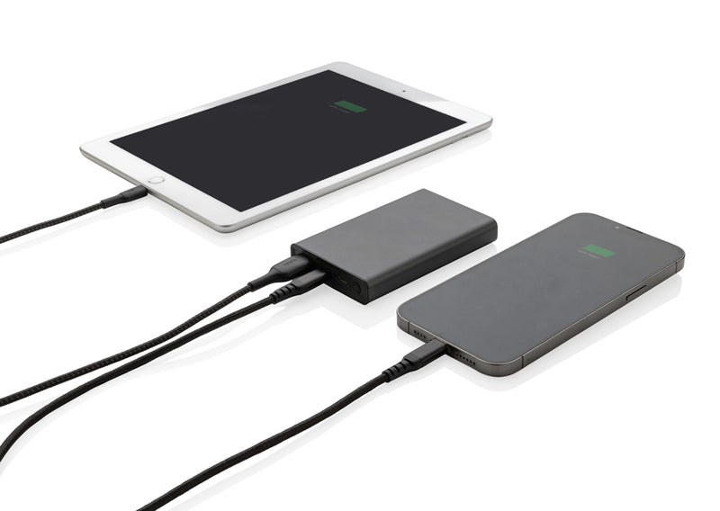 Load image into Gallery viewer, Terra RCS recycled aluminium powerbank 5.000 mAh - Custom Wood Designs