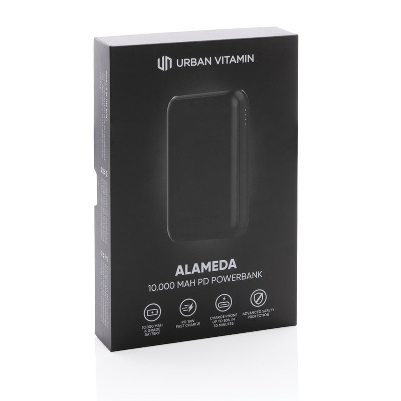 Load image into Gallery viewer, Urban Vitamin Alameda 10.000 mAh 18W PD powerbank - Custom Wood Designs