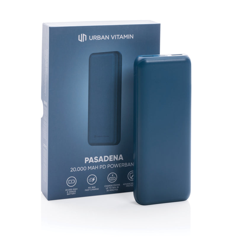 Load image into Gallery viewer, Urban Vitamin Pasadena 20.000 mAh 18W PD powerbank - Custom Wood Designs