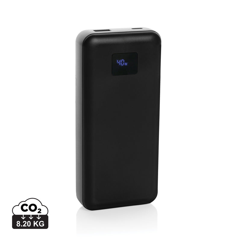 Load image into Gallery viewer, XD Collection Gridley RCS plastic 20000mAh 65W laptop power bank for charging phones and tablets, portable power accessory.