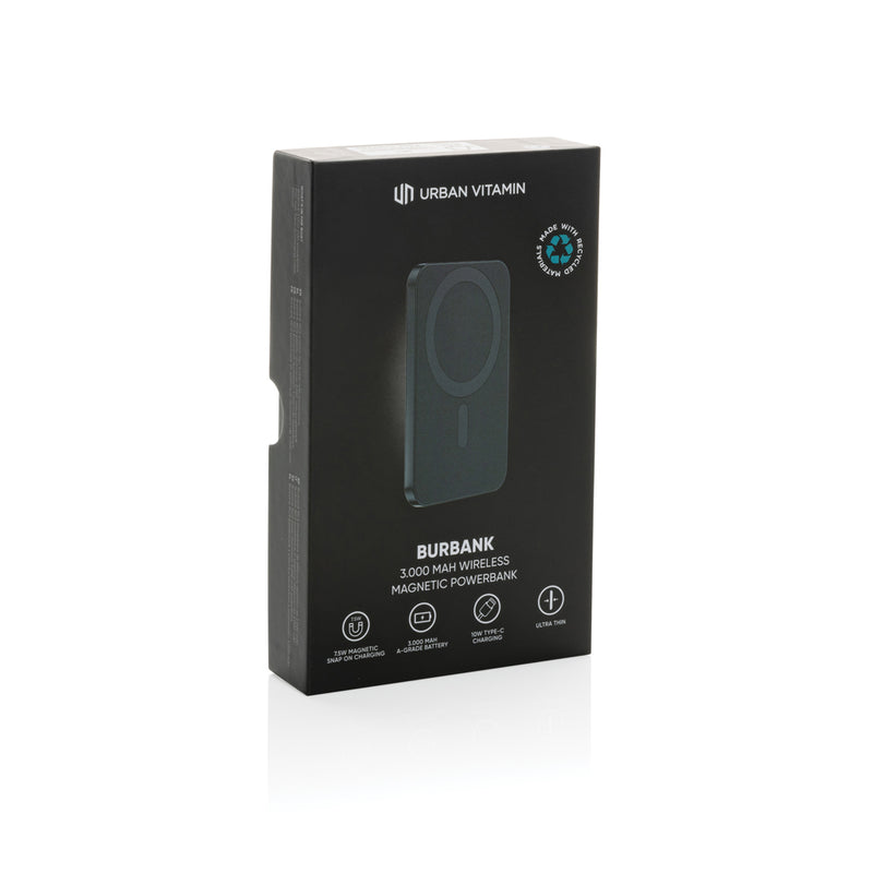 Load image into Gallery viewer, Urban Vitamin Burbank RCS plastic/alu 3000 mah powerbank - Custom Wood Designs