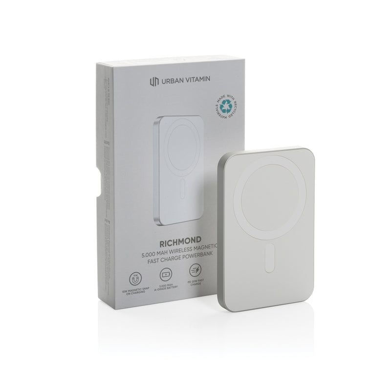 Load image into Gallery viewer, Urban Vitamin Richmond RCS plastic/alu 5000mah powerbank - Custom Wood Designs
