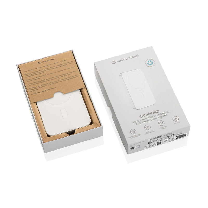 Load image into Gallery viewer, Urban Vitamin Richmond RCS plastic/alu 5000mah powerbank - Custom Wood Designs