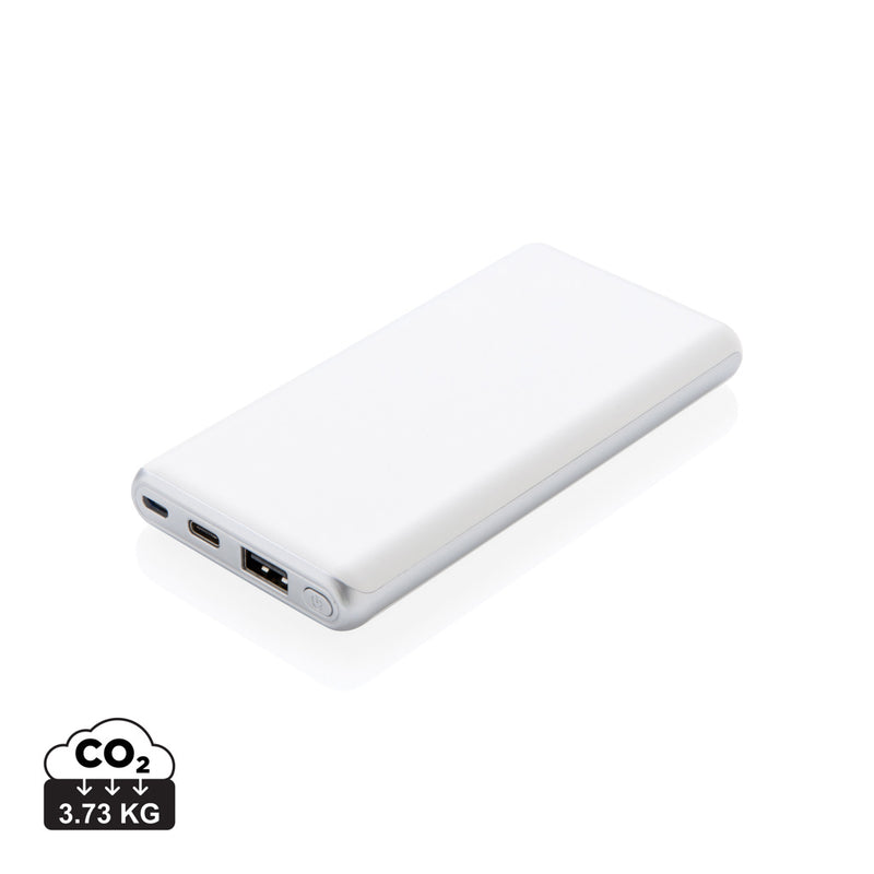 Load image into Gallery viewer, XD Collection 10,000 mAh fast powerbank with PD for phones and tablets, showing sleek portable design with USB-C ports.
