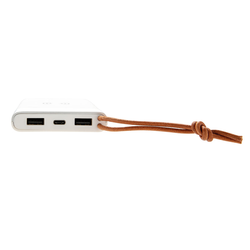 Load image into Gallery viewer, Aria 8.000 mAh 5W wireless charging powerbank - Custom Wood Designs