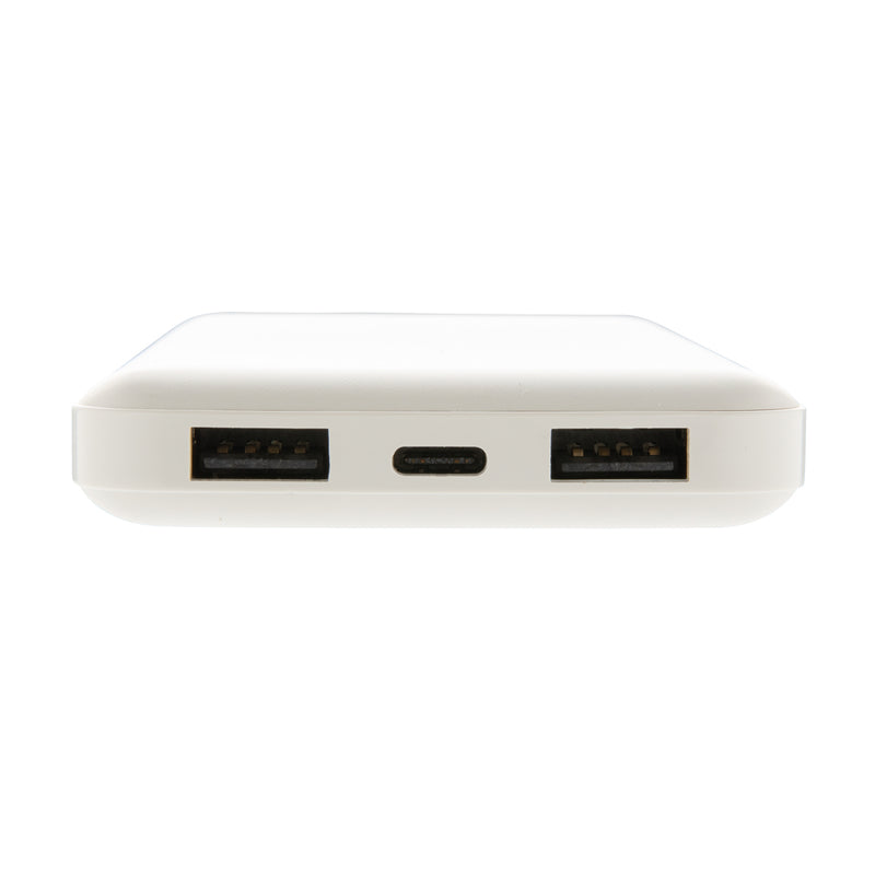 Load image into Gallery viewer, XD Collection high-density 10,000 mAh pocket powerbank for phones and tablets, portable USB charging device.