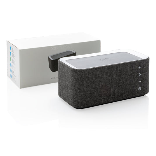 Vogue wireless charging speaker - Custom Wood Designs