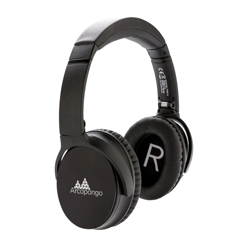 Load image into Gallery viewer, Swiss Peak ANC headphone - Custom Wood Designs