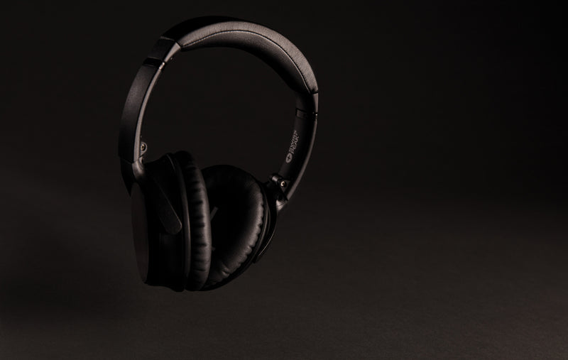 Load image into Gallery viewer, Swiss Peak ANC headphone - Custom Wood Designs