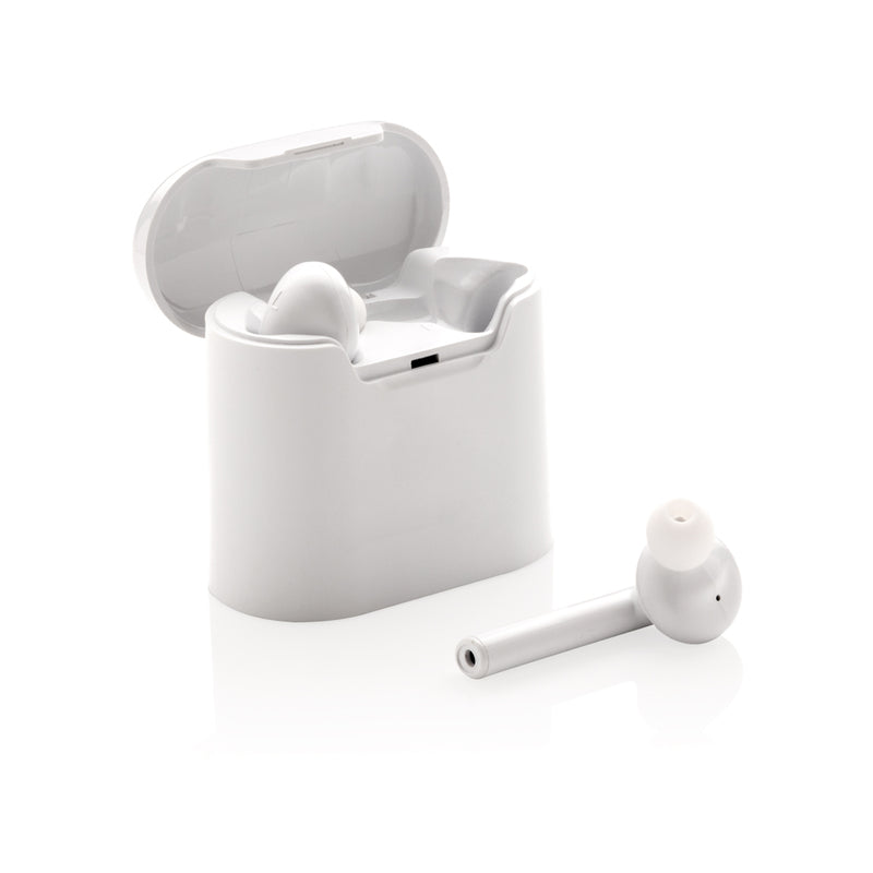 Load image into Gallery viewer, Liberty wireless earbuds in charging case - Custom Wood Designs