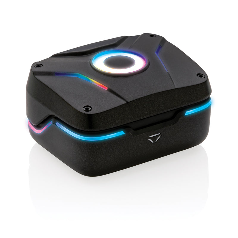 Load image into Gallery viewer, RGB gaming earbuds with ENC - Custom Wood Designs