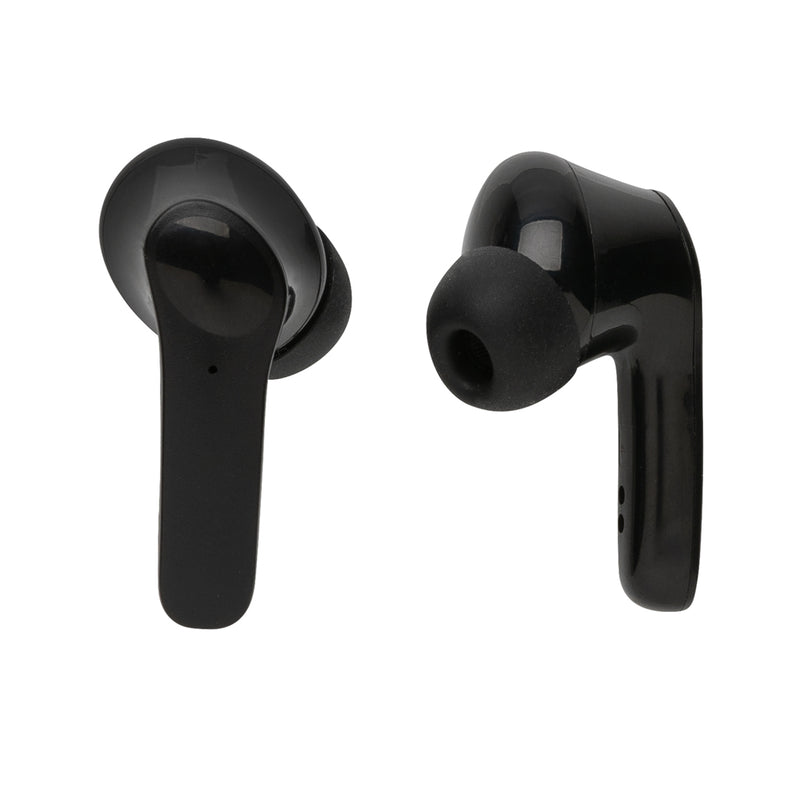 Load image into Gallery viewer, XD Collection RCS standard recycled plastic TWS earbuds, wireless audio earbuds with sleek design and eco-friendly materials.