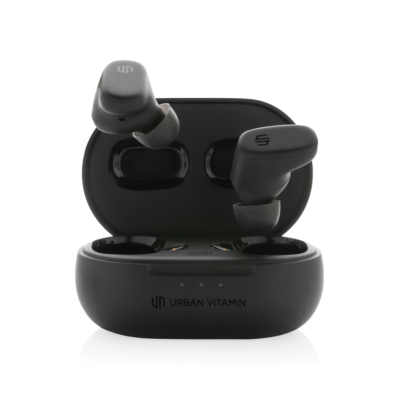 Load image into Gallery viewer, Urban Vitamin Gilroy hybrid ANC and ENC earbuds - Custom Wood Designs