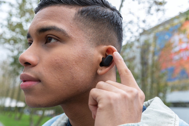 Load image into Gallery viewer, Urban Vitamin Gilroy hybrid ANC and ENC earbuds - Custom Wood Designs