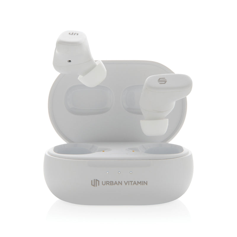 Load image into Gallery viewer, Urban Vitamin Gilroy hybrid ANC and ENC earbuds - Custom Wood Designs