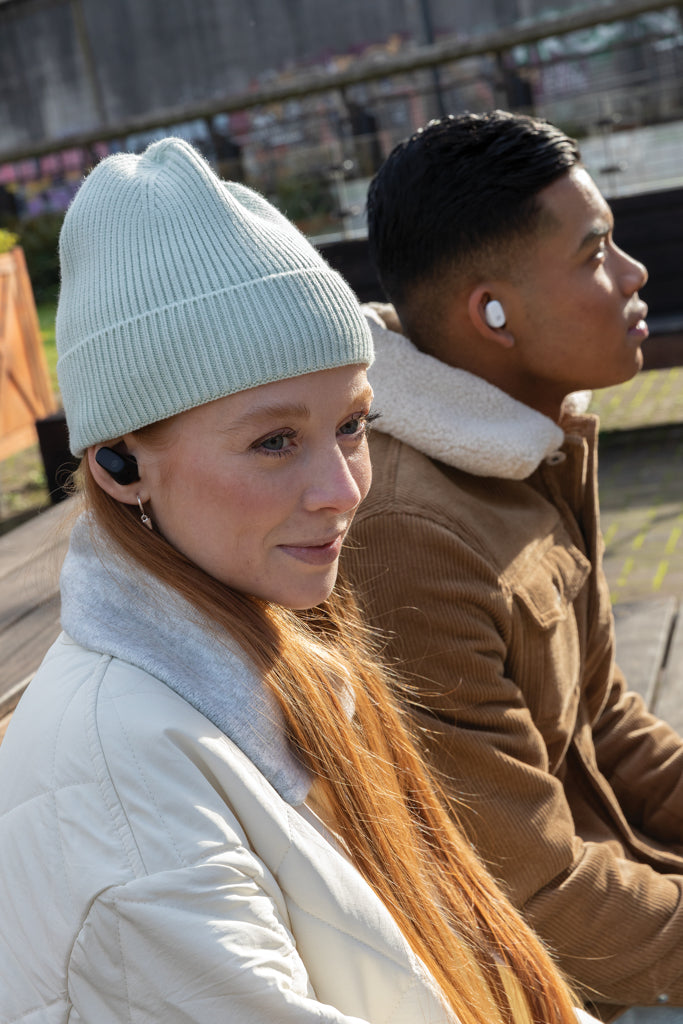 Load image into Gallery viewer, Urban Vitamin Gilroy hybrid ANC and ENC earbuds - Custom Wood Designs
