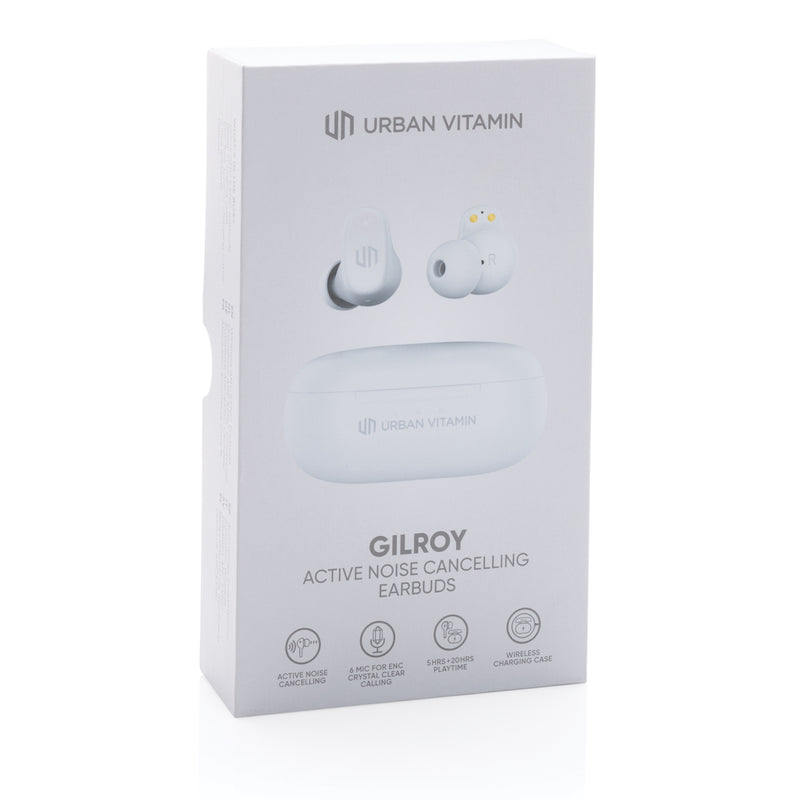 Load image into Gallery viewer, Urban Vitamin Gilroy hybrid ANC and ENC earbuds - Custom Wood Designs