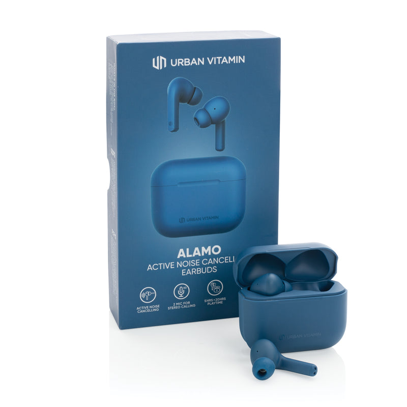 Load image into Gallery viewer, Urban Vitamin Alamo ANC earbuds - Custom Wood Designs