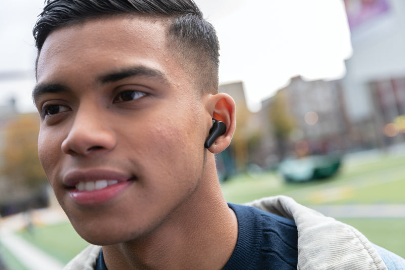 Load image into Gallery viewer, Urban Vitamin Byron ENC earbuds - Custom Wood Designs