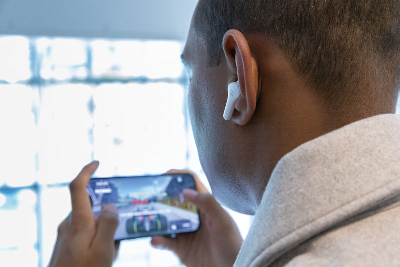 Load image into Gallery viewer, Urban Vitamin Byron ENC earbuds - Custom Wood Designs