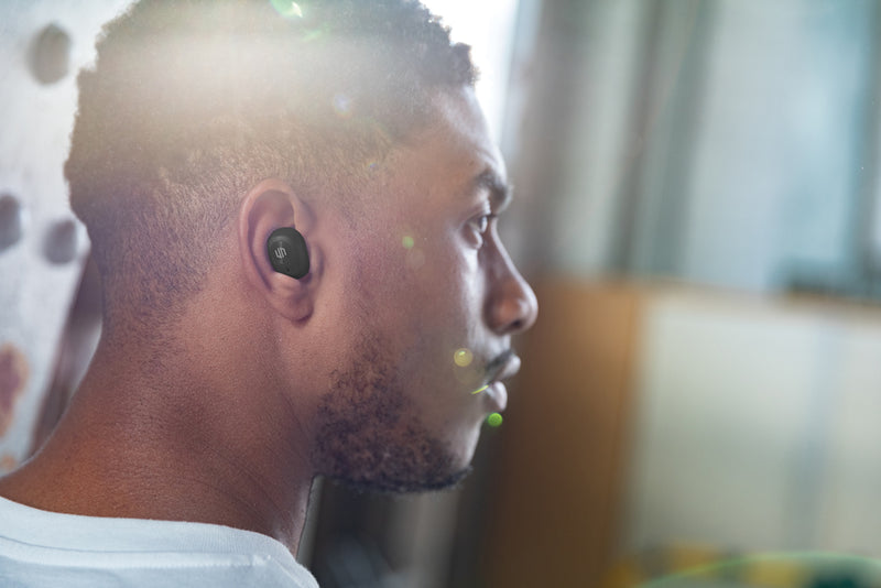 Load image into Gallery viewer, Urban Vitamin Palm Springs RCS rplastic ENC earbuds - Custom Wood Designs