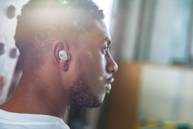 Load image into Gallery viewer, Urban Vitamin Palm Springs RCS rplastic ENC earbuds - Custom Wood Designs