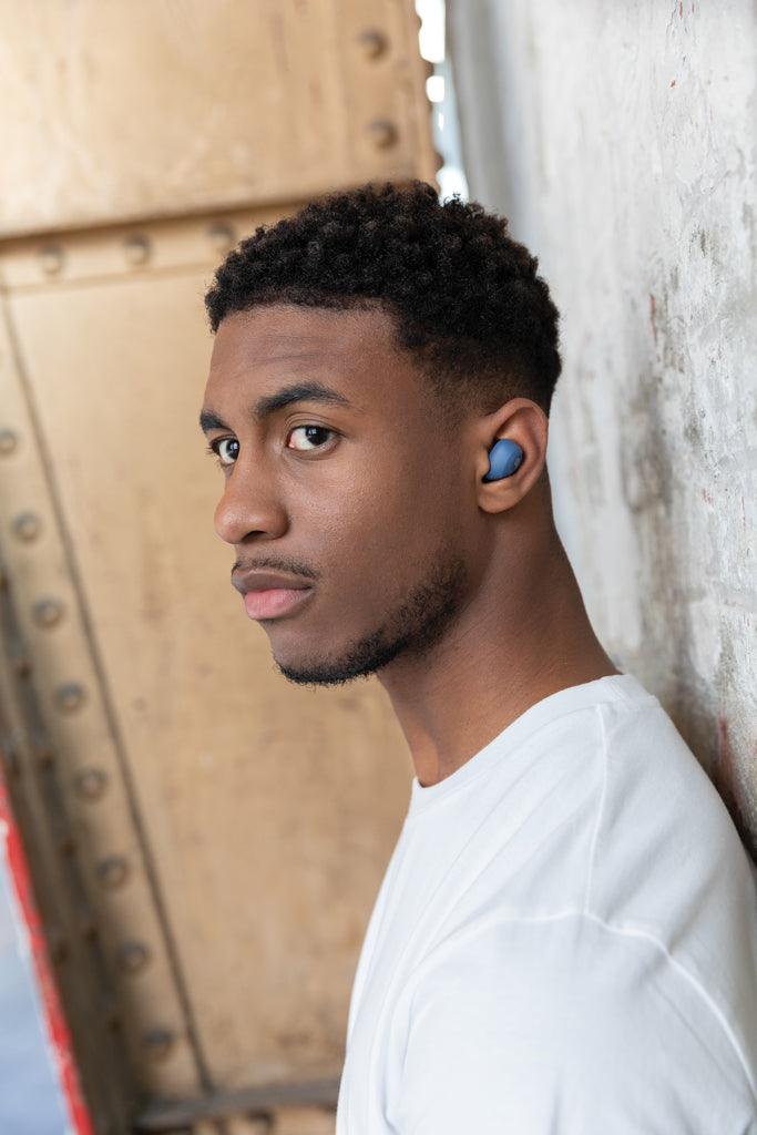 Load image into Gallery viewer, Urban Vitamin Palm Springs RCS rplastic ENC earbuds - Custom Wood Designs