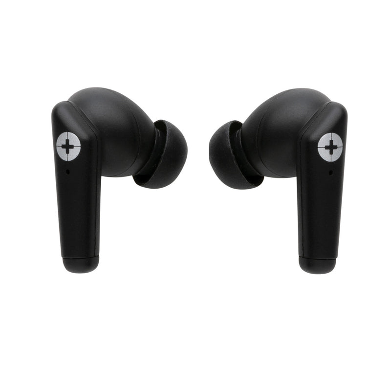 Load image into Gallery viewer, RCS recycled plastic Swiss Peak TWS earbuds 2.0 - Custom Wood Designs
